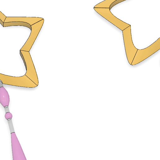 DAOKO GIRL Star Wand 8.PNG Download STL file DAOKO Girl Star Wand • 3D printing template, httpkoopa