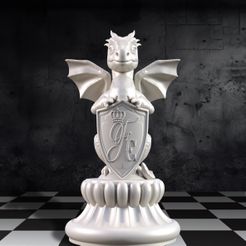 KNIGHT.jpg Knight Dragon Chess Piece