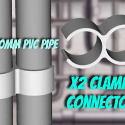 bb28e350-79aa-42fb-a2f9-3922bb98a287.PNG Double Clamp Ø20mm PVC Pipe Connector