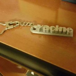 Screenshot_2016-04-22-10-03-38.jpg Free STL file Key ring YACINE・3D printable model to download