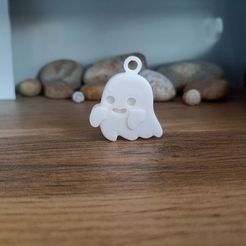 Porte-clés fantôme d'Halloween