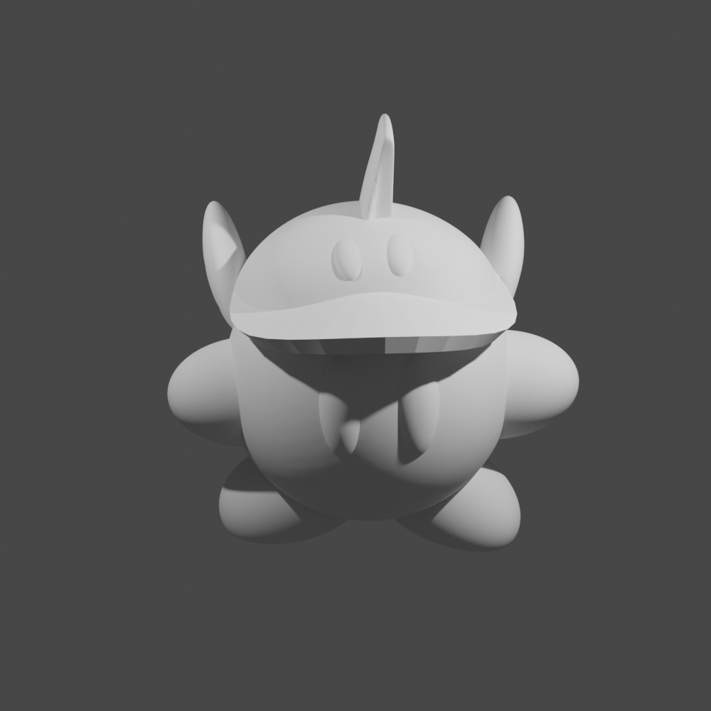 kirby3.png Fichier 3D gratuit Kirby・Modèle imprimable en 3D à télécharger, daneyther