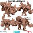 1000X1000-golems-abyssaux-1.jpg Dwarves of the Abyss - 28mm FULL PACK