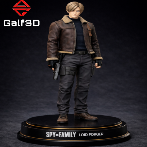 🧟‍♂️🔫 Leon S. Kennedy - Residual Evil 4 - 3D Figure - Survival Horror 🔫🧟‍♂️