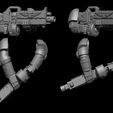 rifle_2-weapon_nametag.jpg 3D file HEAVY GRAVITY BOIS BODY and WEAPONS・3D print design to download
