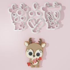 Tarandos.jpg Reindeer with Candy Cookie Cutter