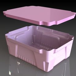 Untitled.jpg Archivo STL Refrigerador de aire Depósito de agua・Plan de impresión en 3D para descargar