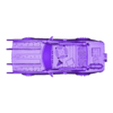 28mm_01.stl Post-apocalyptic car with four front blades and accessories on the roof (1) - Future Sci-Fi SF Post apocalyptic Tabletop Scifi 28mm 15mm 20mm Modern