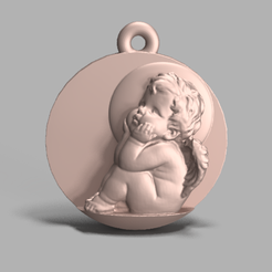 angle 2.0.PNG Free STL file 3D ANGLE-2 PENDANT・3D printable design to download