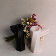DSC_0076.jpg Sweetheart Car vent vase - Mini bouquet vase for Car vent - Mini Vase