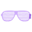 party_glasses_sunblinds_by_fxlab.stl Party Mask DIY Sunblinds Glasses