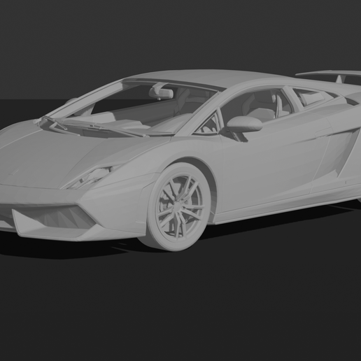 Lamborghini Gallardo LP570-4 Superleggera 2013 STL 3D Print Model