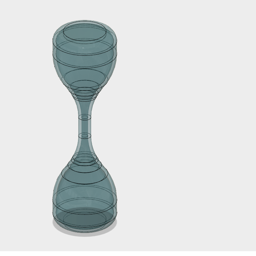 Timy the hourglass for brushing children's teeth