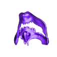 SkeletalVengeance.obj GHOST OF TSUSHIMA - Skeletal Vengeance Mask Fan Art Cosplay 3DPrint and Low Poly