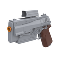 6.png 10mm Pistol - Fallout 4 - Commercial - Printable 3d model - STL files