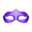 Filigree_Celebration_Mask_base.stl 2 Part Filigree Celebration Mask . Masquerade Party . Mardi Gras .