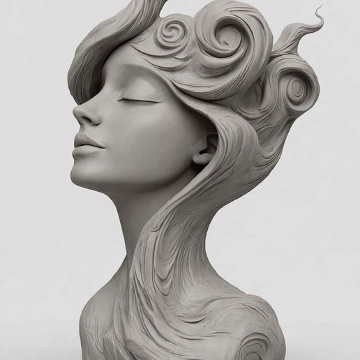 Swirls bust