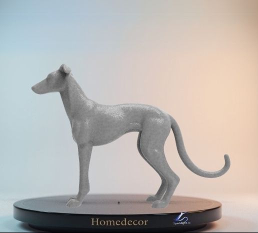 STL file Greyhound dog 3D printable model 🐕 (OBJ)・3D print model to ...