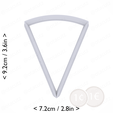 1-8_of_pie~3.25in-cm-inch-top.png Slice (1∕8) of Pie Cookie Cutter 3.25in / 8.3cm