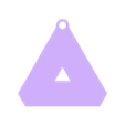 PenroseTriangleKeychain.STL Penrose Triangle Keychain