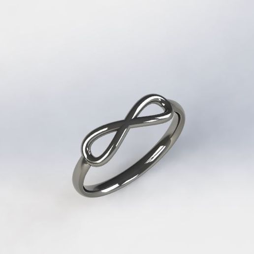 Infinity ring 3D model