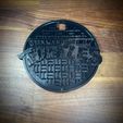 IMG_7534.jpg TMNT Sewer Cover for 1/4 scale figure stand Great for NECA 16" Turtles