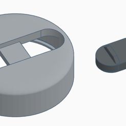 Capture9322.jpg STL file XM100 7-11 100OZ XTREME MUG WITH SNAP-ON DUAL-POUR LID・Template to download and 3D print