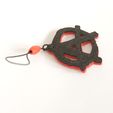 DSC07633__.JPG Free STL file Anarchy Keychain・3D printable model to download