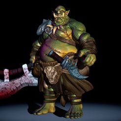 5.jpg STL-Datei Ork-Warcraft・Modell für 3D-Drucker zum Herunterladen