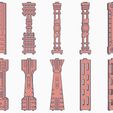 001-snack-tower-supports.jpg Snack Tube Tower Platform Accessories