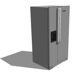 fridge.jpg STL-Datei Brastemp-Kühlschrank・Modell für 3D-Drucker zum Herunterladen