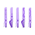 Preview Chainswords short.stl Sanguine Seraphs Assault Weapon Set