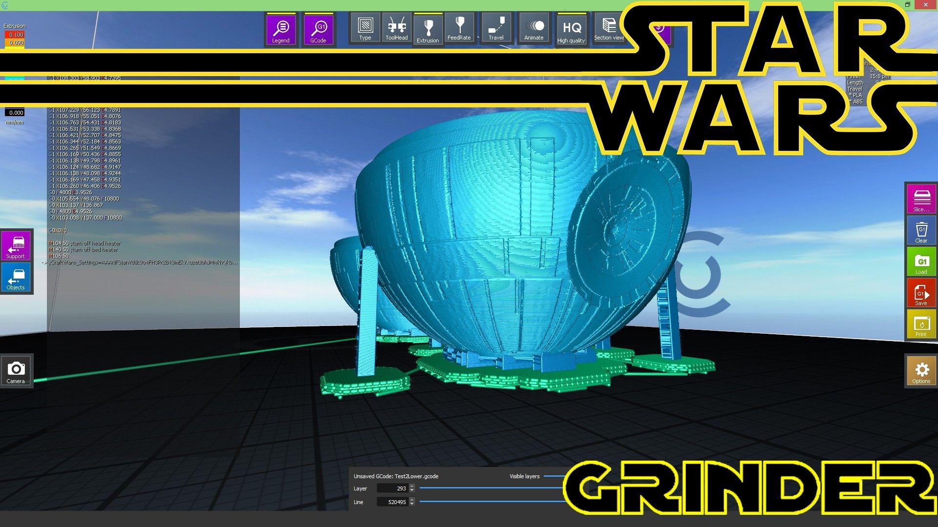 9.jpg Download STL file Death Star Grinder • Model to 3D print, SimaDesign