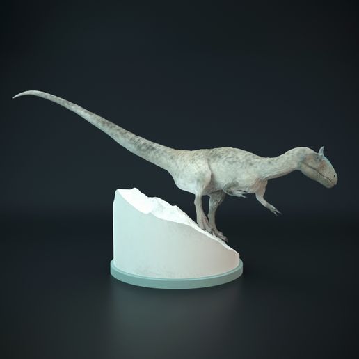 Cryolophosaurus_3.jpg STL file Cryolophosaurus Feathered・3D printable model to download, Dino_and_Dog