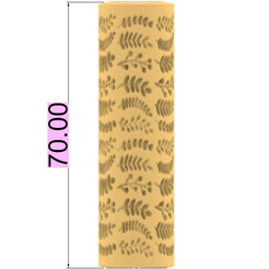 Screenshot_2.png STL file Roller/POLYMERIC CLAY STONE AND XPS FOAM FOR TEXTURES/leaf texture/LORREN3D・3D printing idea to download