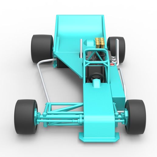 8.jpg Diecast Supermodified rear engine race car Version 2 Scale 1:25