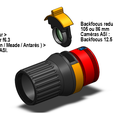 Backfocus reducteur : 105 ou 86 mm Adaptateur > Caméras ASI : Reducteur f6.3 Backfocus 12.5 ou 17.5 mm {Celestron | Meade / Antarés ) > améras ASI. Celestron f6.3 gearbox adapter / ZWO ASI cameras with filter holder