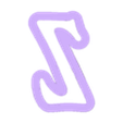 z_Low_case.stl Tinker Bell - cookie cutter alphabet cursive letters - set cookie cutter