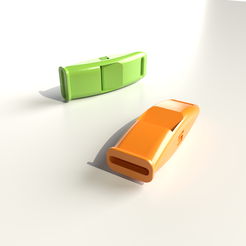falcon-120.png STL file falcon120 whistle high frequency referee whistle - emergency whistle・3D printing design to download