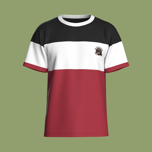 Men Urban Tricolor Tshirt | Marvelous / Clo3d / obj / fbx