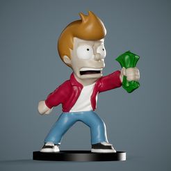 Untitled.png Futurama Fry Shut Up and Take My Money statue
