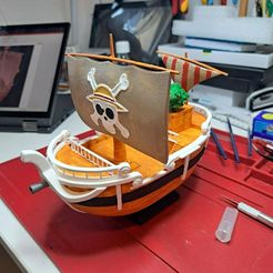 One Piece Going Merry Pirates ship