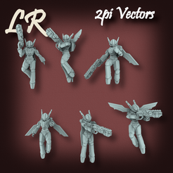2pi-Vectors-8.png STL file 2pi Vectors・Design to download and 3D print, Leesedrenfort
