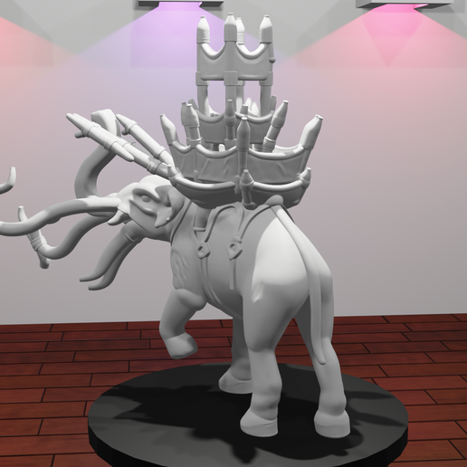 👾 Oliphant Model (LOTR)・ STL File for 3D printing・Cults