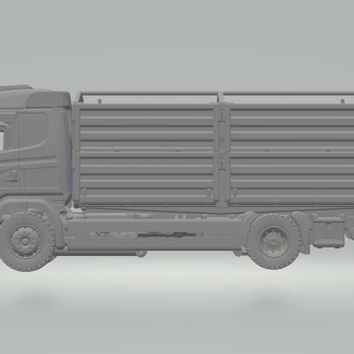 Archivo Stl Scania 114 Grain・objeto Imprimible En 3d Para Descargar・cults 7059