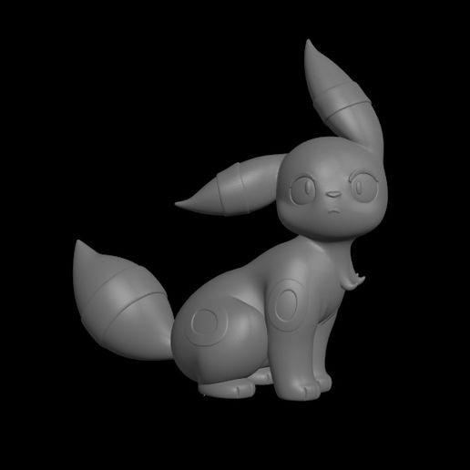 umbreon pokemon 3D model