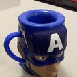 ECCF8B04-7ECE-4488-B4C6-46364BDA2501_1_105_c.jpeg Set of 3 mugs, cup, glass HULK fist, Captain America & Spiderman / Set de 3 tazas puño HULK, Capitán América & Spiderman