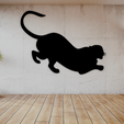 177.png Puma Panther Design Wall Art