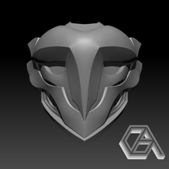 a.png Archivo 3D League of Legends Arcane Ekko Máscara de la banda de la luz del fuego・Idea de impresión 3D para descargar