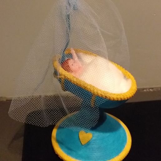 Subject Baptismal Cradle - 3D model önizlemesi